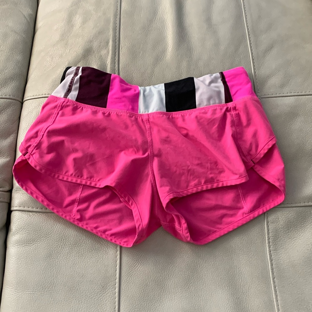 Pink Lululemon Shorts